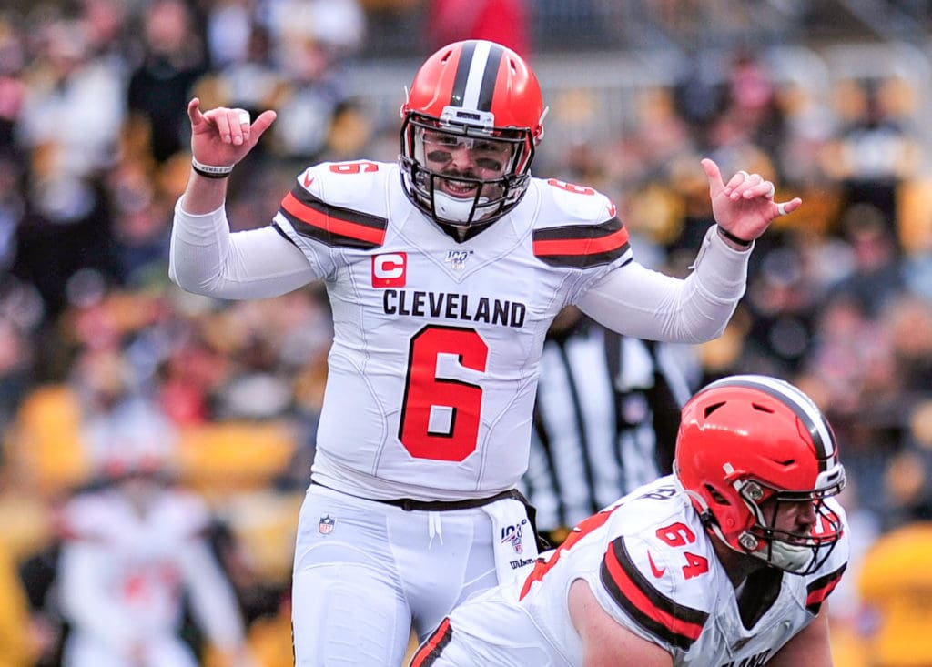 Steelers Browns Baker Mayfield