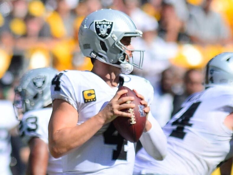 Pittsburgh Steelers Las Vegas Raiders Derek Carr