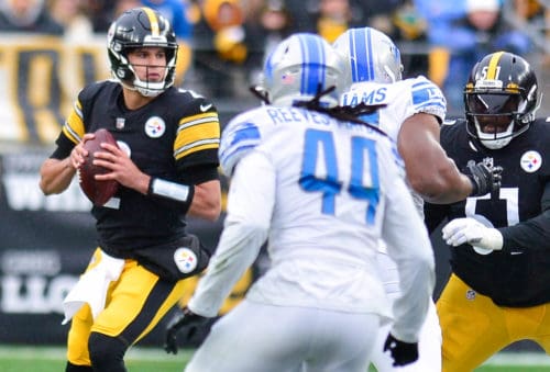 Steelers QB Mason Rudolph