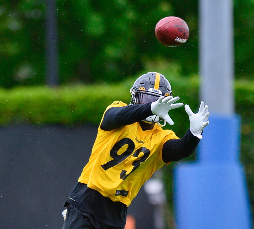 Steelers OTAs LB Mark Robinson