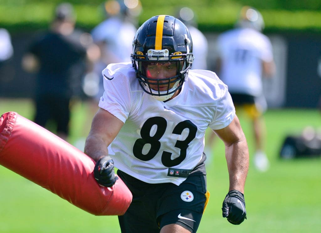 Steelers TE Connor Heyward