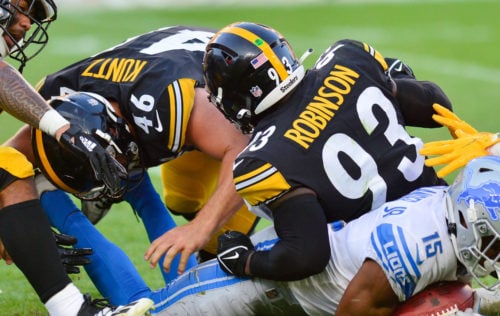 Steelers Lions Preseason Schedule Kuntz Robinson