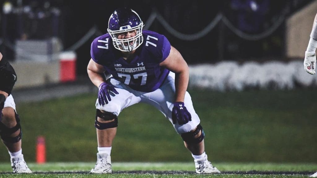 NFL Combine Steelers draft Northwestern OT Peter Skoronski