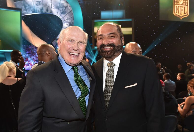 Steelers QB Terry Bradshaw RB Franco Harris