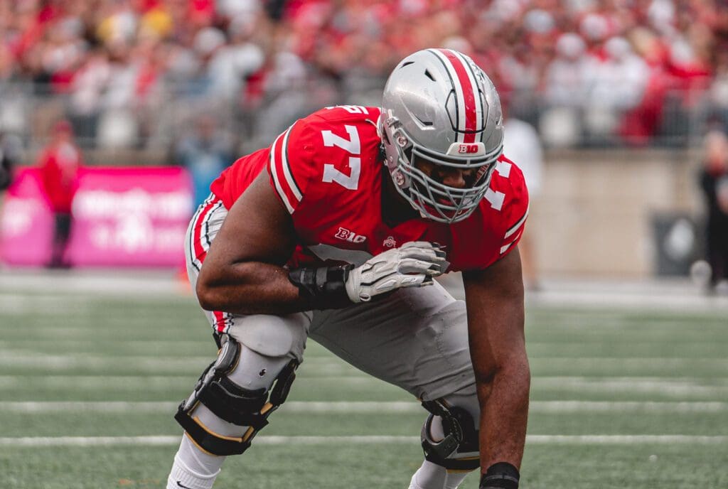 Ohio State Tackle Paris Johnson Jr. 2023 NFL Draft Pittsburgh Steelers