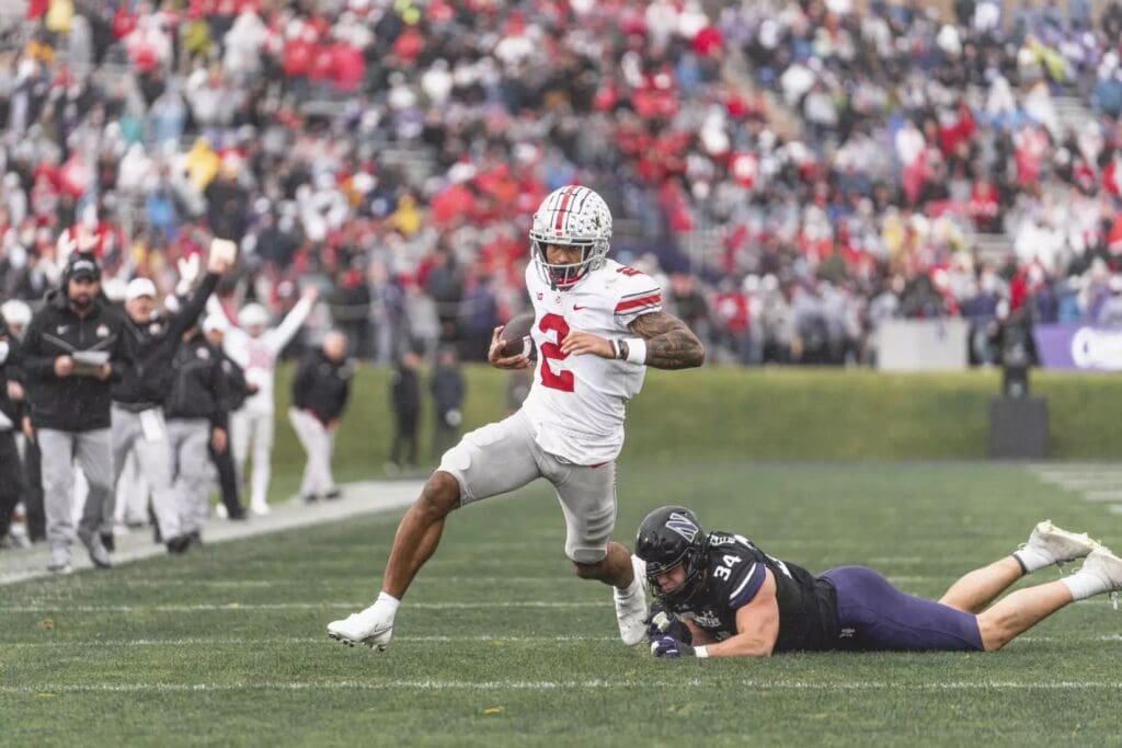 Ohio State WR Emeka Egbula 2025 NFL Draft Steelers