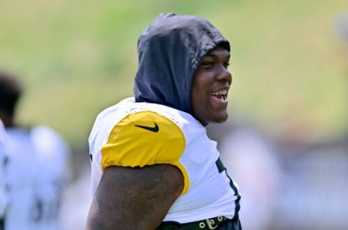 Steelers LT Broderick Jones