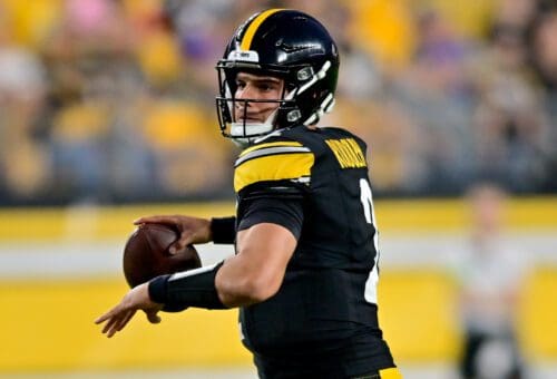 Steelers QB Mason Rudolph