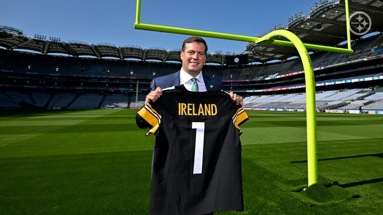 Goodell Teases NFL Ireland Game in 2025, Steelers Could Host