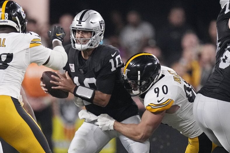 Raiders QB Jimmy Garappolo Steelers