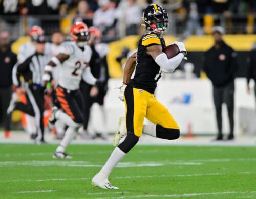 Steelers wide receiver George Pickens