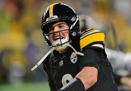 Steelers QB Mason Rudolph