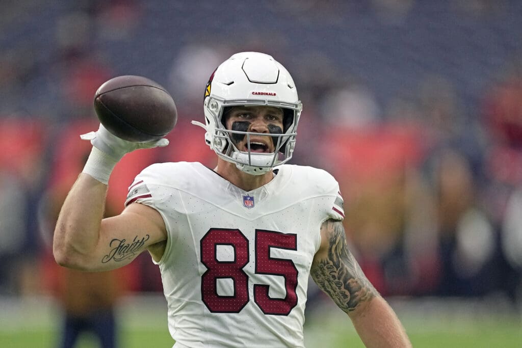 Steelers Cardinals TE Trey McBride