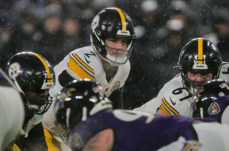 Steelers QB Mason Rudolph