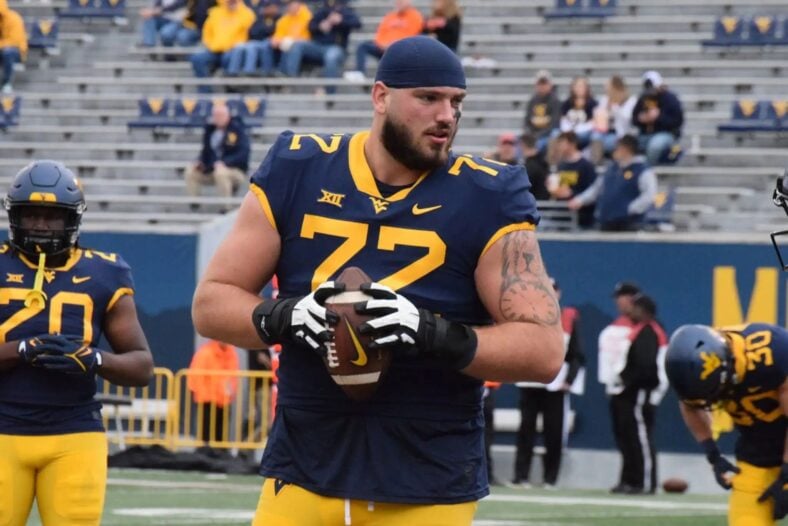 Pittsburgh Steelers OL Doug Nester WVU West Virginia