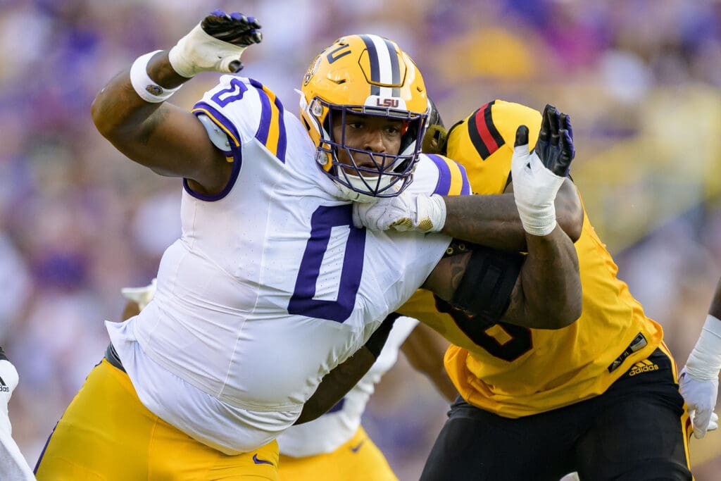 Pittsburgh Steelers 2024 NFL Draft Target LSU DT Maason Smith