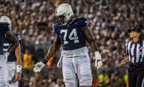 Pittsburgh Steelers 2024 NFL Draft prospect, Penn State OT Olu Fashanu