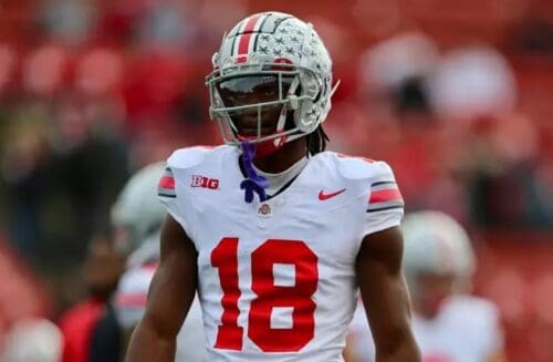 Pittsburgh Steelers 2024 NFL Draft Prospect Ohio State WR Marvin Harrison Jr.