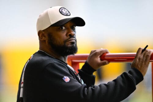 Steelers head coach Mike Tomlin