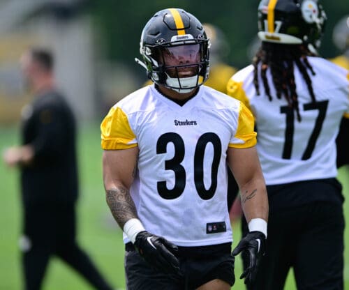 Pittsburgh Steelers RB Jaylen Warren