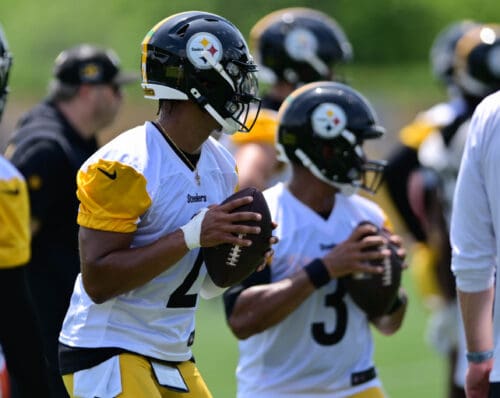 Pittsburgh Steelers QB Russell Wilson Justin Fields