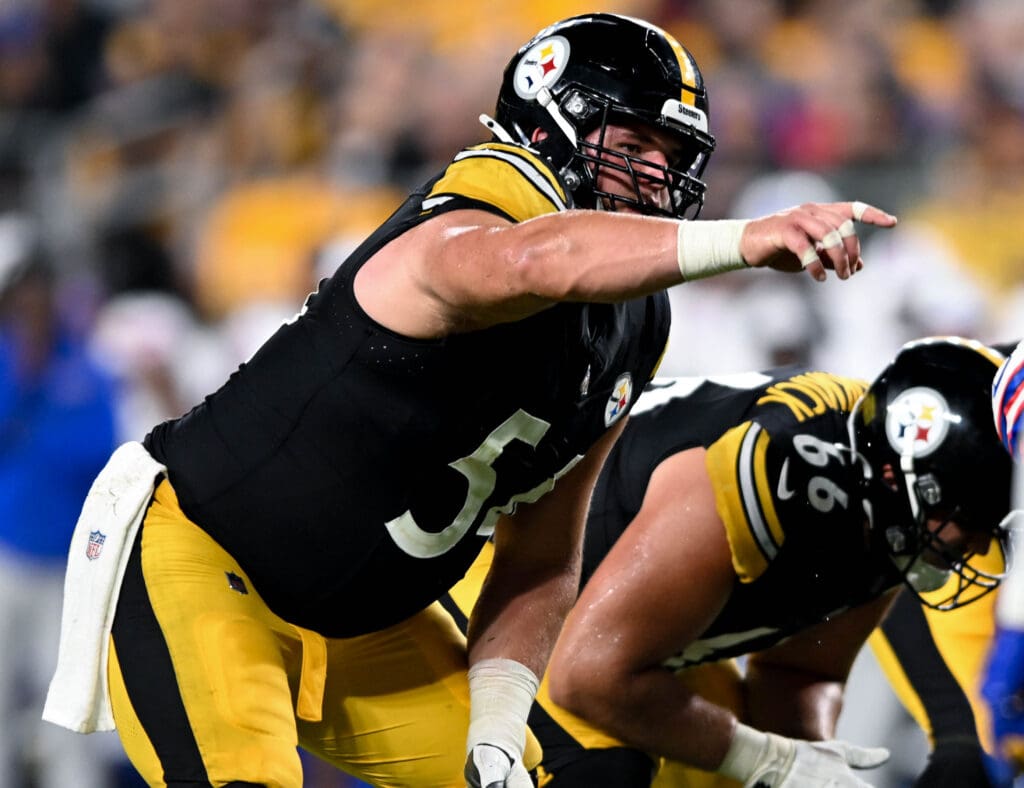 Pittsburgh Steelers center Zach Frazier Pittsburgh Steelers 53-man Roster Projection