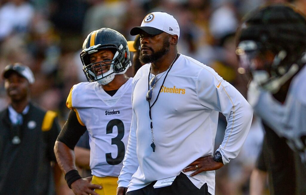 Pittsburgh Steelers QB Russell Wilson Mike Tomlin