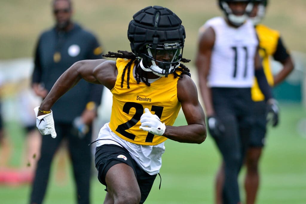 Pittsburgh Steelers CB Darius Rush Training Camp