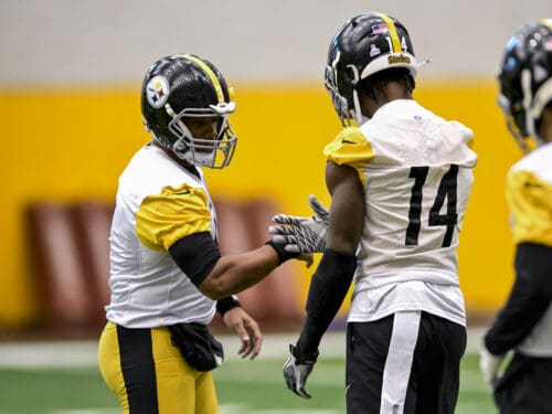 Pittsburgh Steelers QB Russell Wilson WR George Pickens