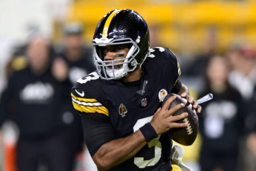 Steelers quarterback Russell Wilson