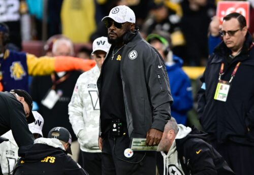 Steelers head coach Mike Tomlin