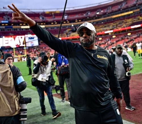 Steelers head coach Mike Tomlin