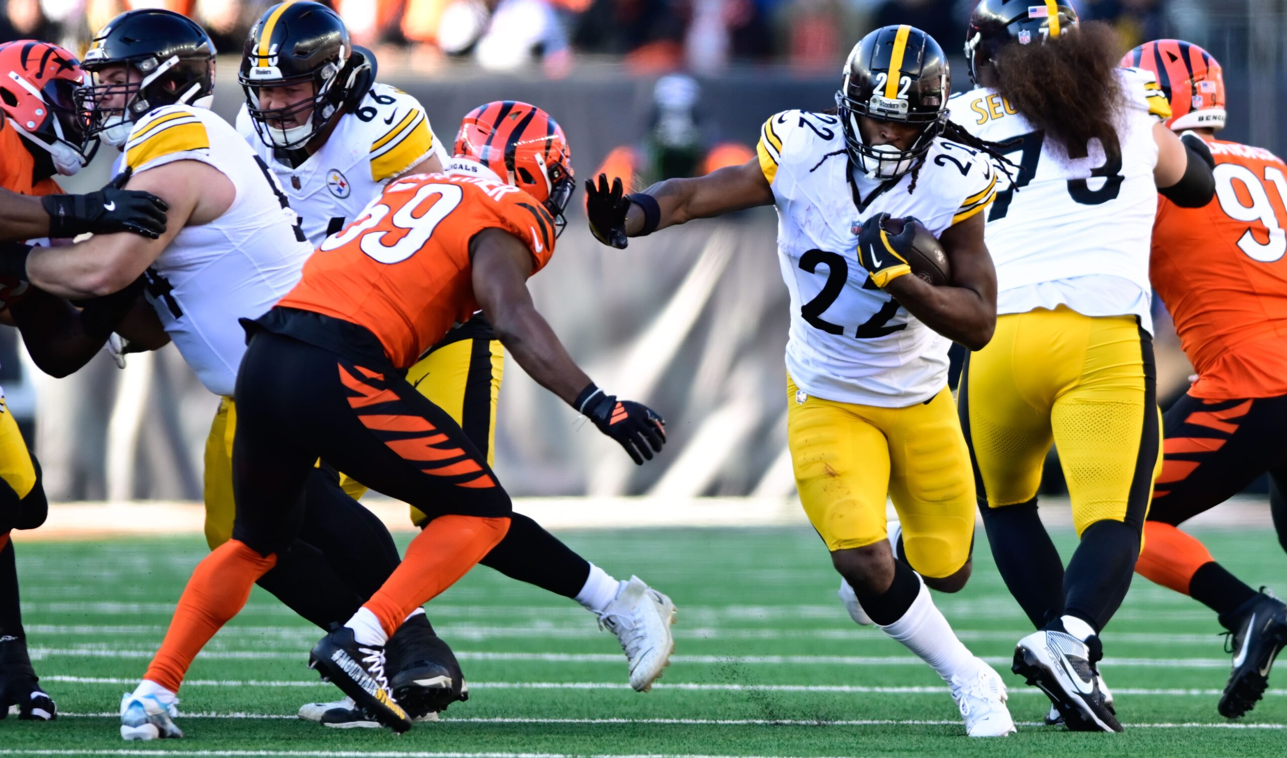 SteelersBengals Tie For Most First Half Points in AFC North History