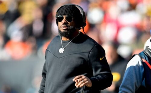 Steelers head coach Mike Tomlin