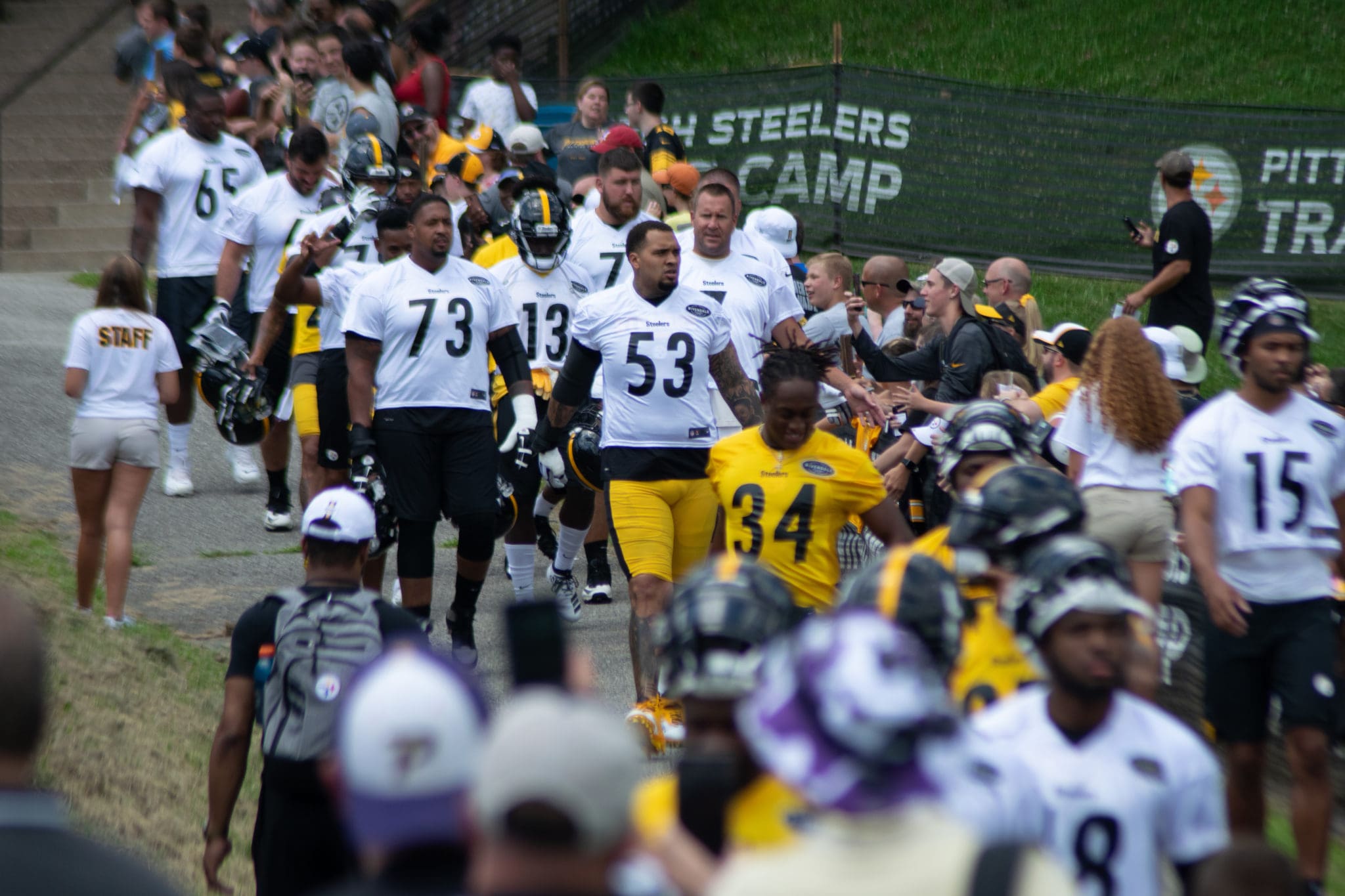 Steelers Training Camp St. Vincent College