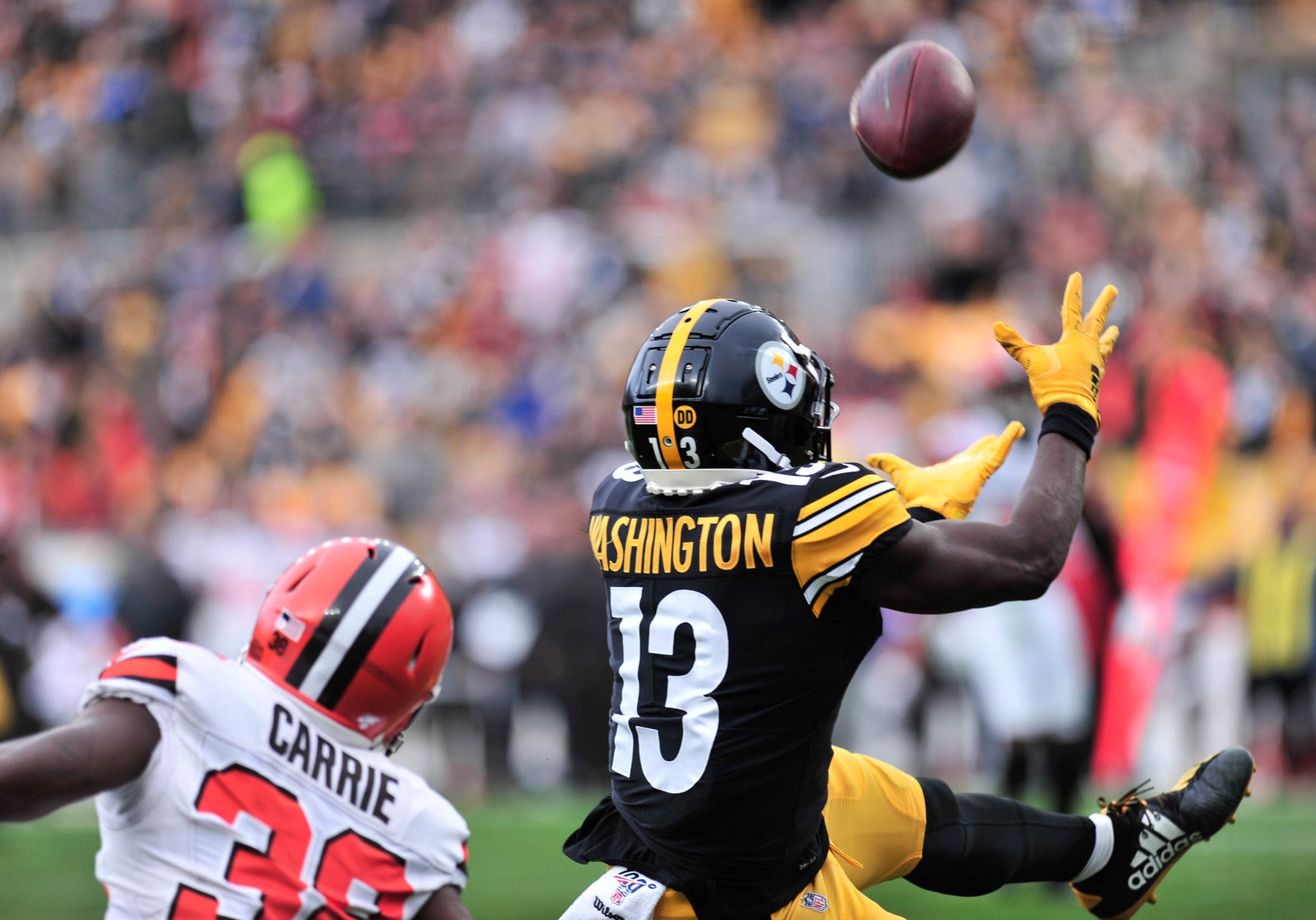 Steelers WR Claypool taking breakout rookie season in stride