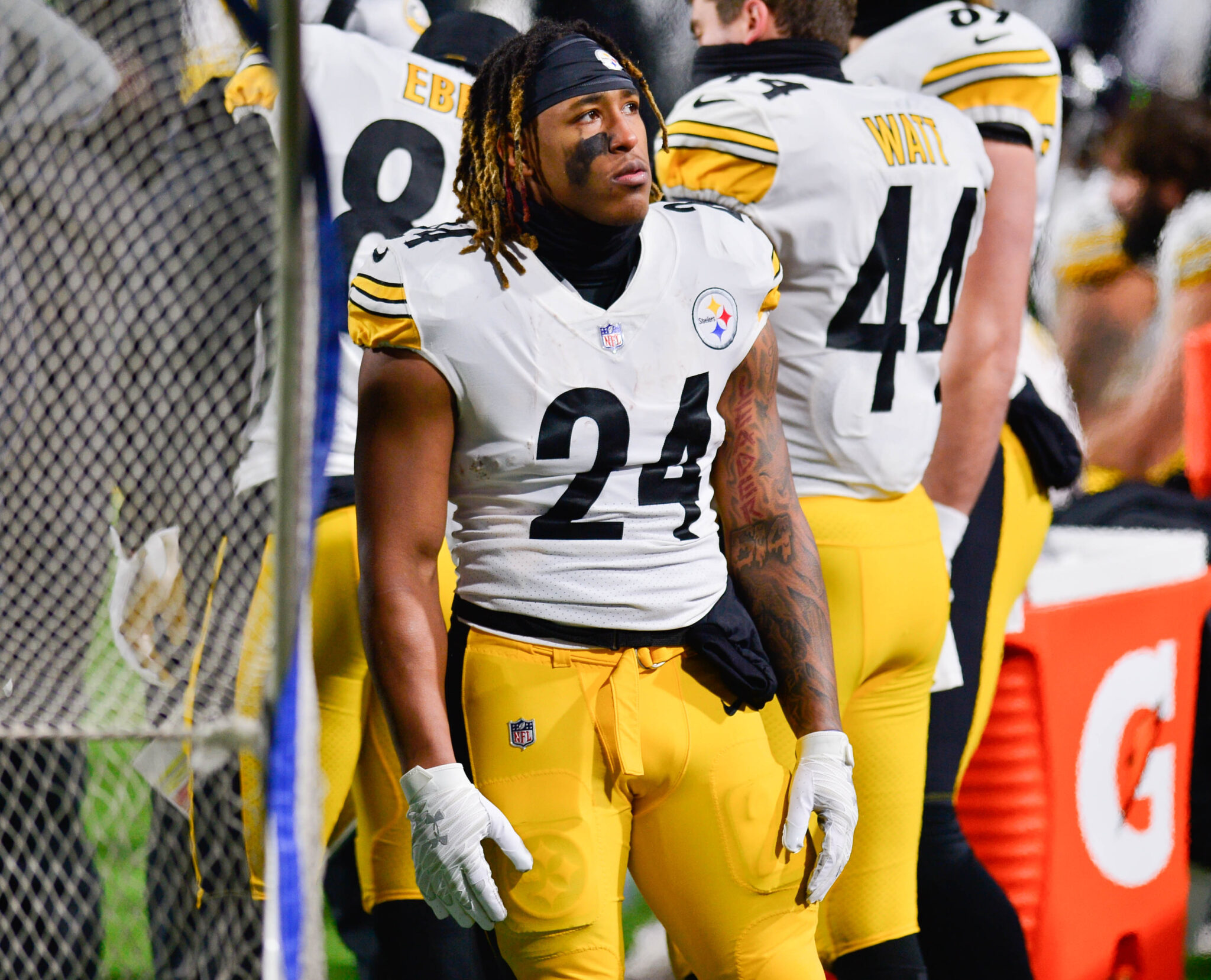 Benny Snell Jr. Pittsburgh Steelers Youth Legend Black Color Rush