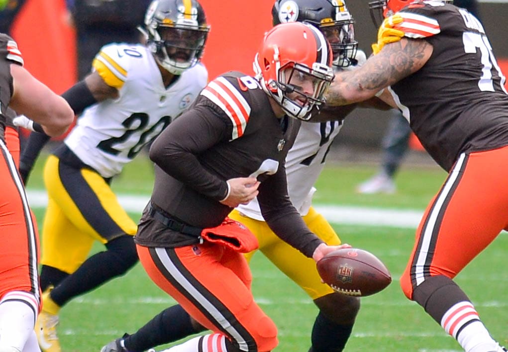 Baker Mayfield: Cleveland Browns quarterback requests trade, but team  denies request