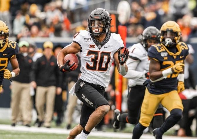 2021 NFL Draft Prospect: Chuba Hubbard, RB Oklahoma State - Dynasty League  Football