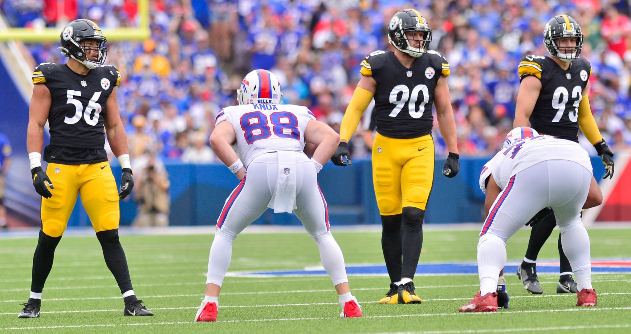 Challenge Competition with Steelers TJ Watt and Cam Heyward's