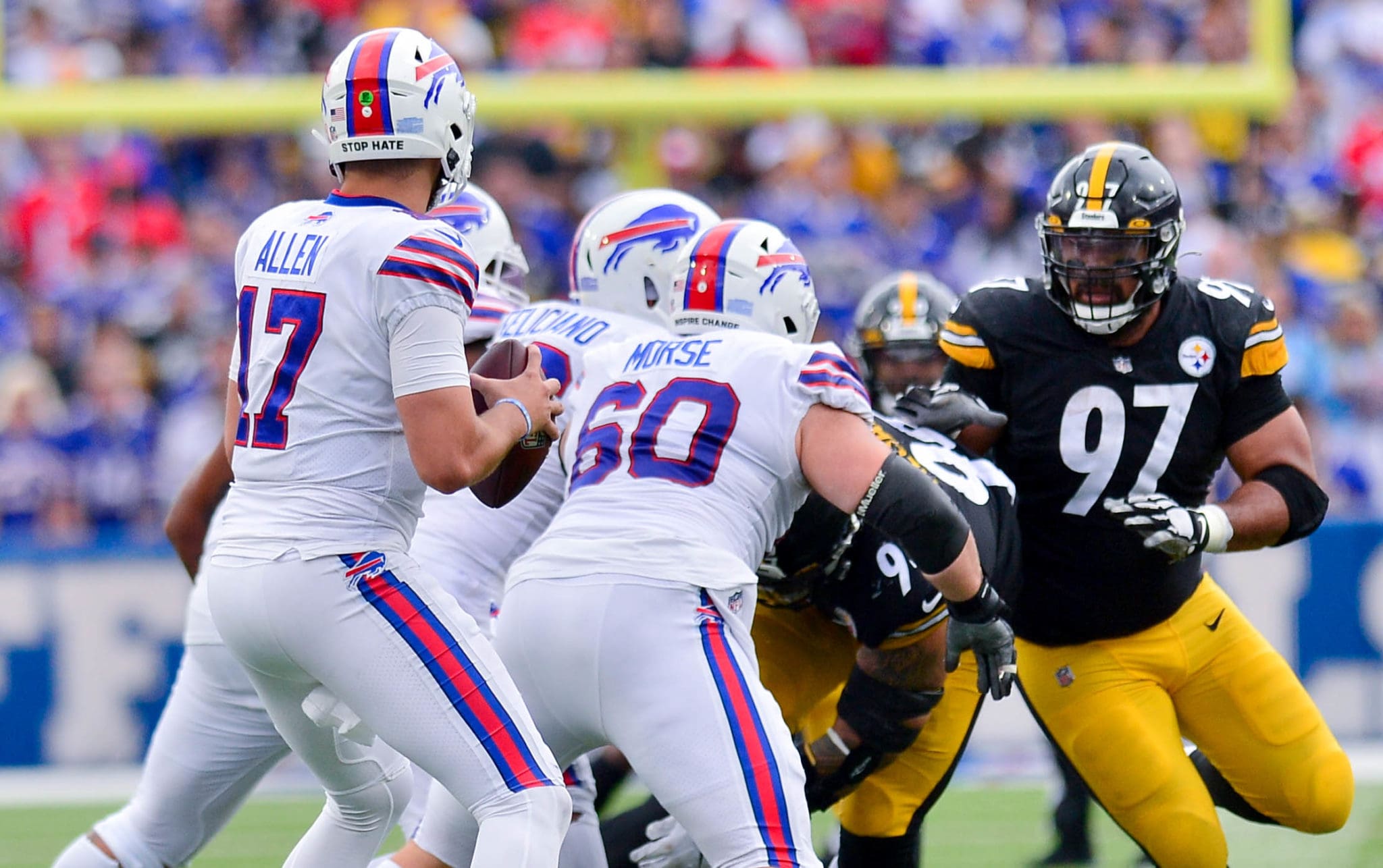 Cam Heyward, Steelers Led the NFL in QB Pressures Week 1 Steelers Now