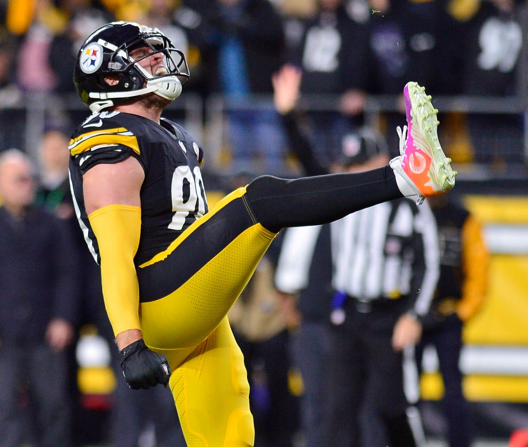 T.J. Watt will have ______ sacks - Pittsburgh Steelers