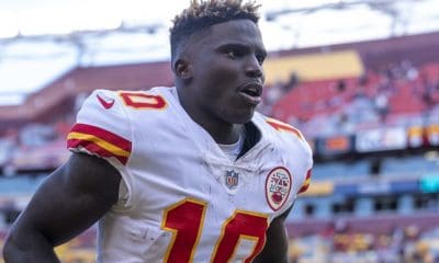 Steelers Chiefs Dolphins WR Tyreek Hill