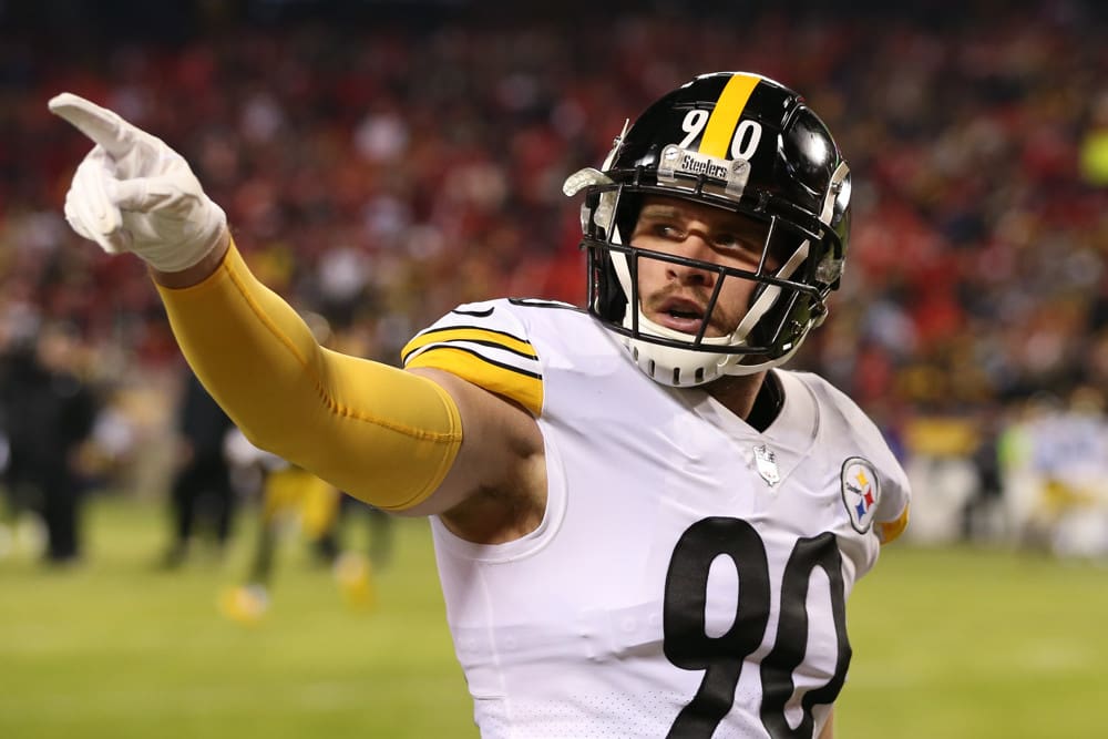 Steelers star T.J. Watt out at least 1 game with pec injury