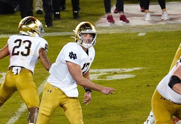 Notre Dame's Jack Coan Ready for Next Transition to NFL