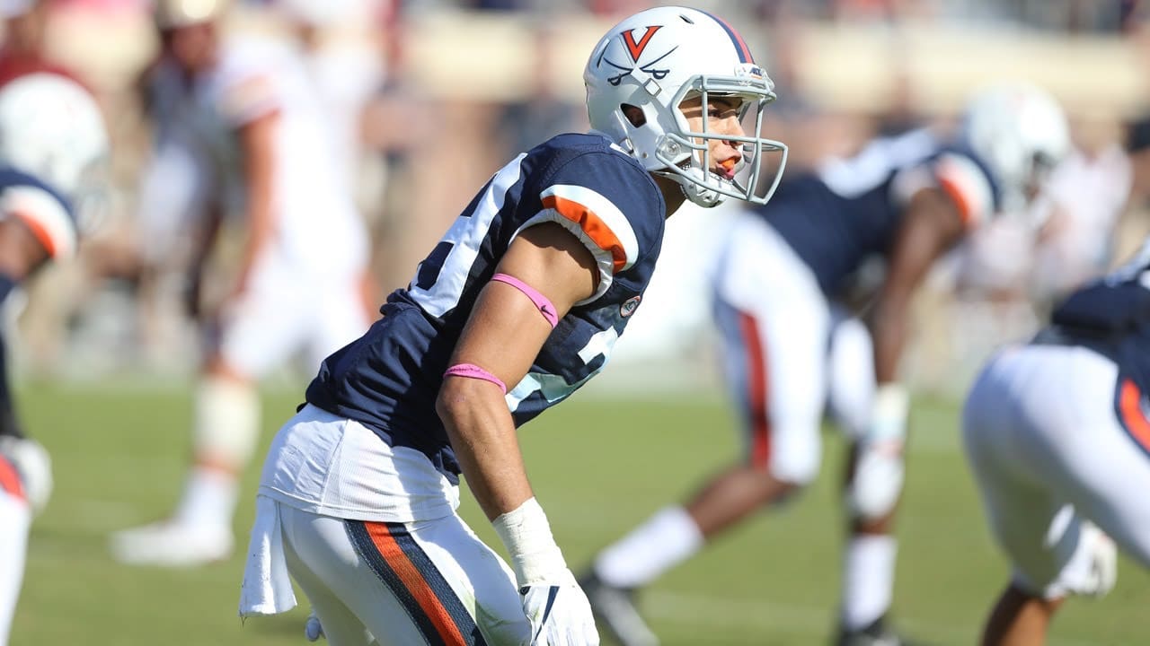 Joey Blount, Virginia, Safety