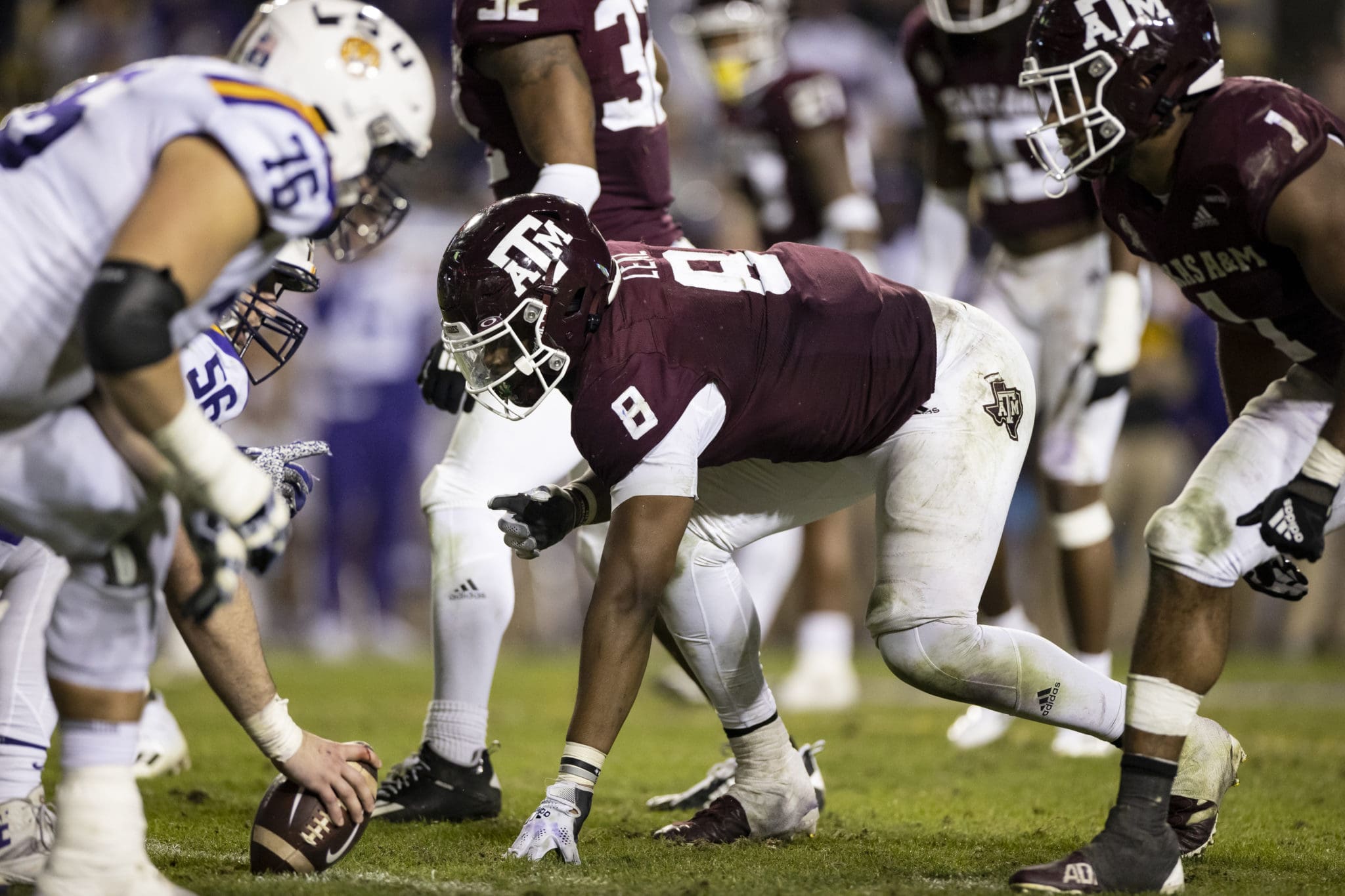 Texas A&M defensive end DeMarvin Leal headed to Pittsburgh