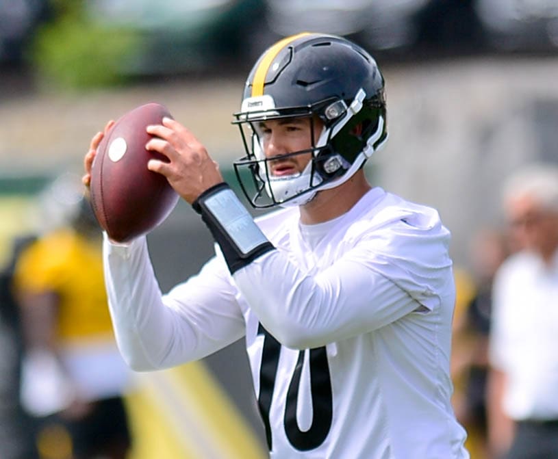 Steelers Sights and Sounds: First Look at New QB Mitch Trubisky