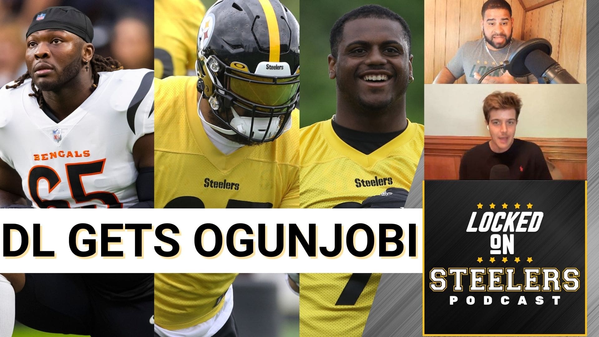 Steelers defensive linemen describe Larry Ogunjobi's offseason  transformation as 'scary'