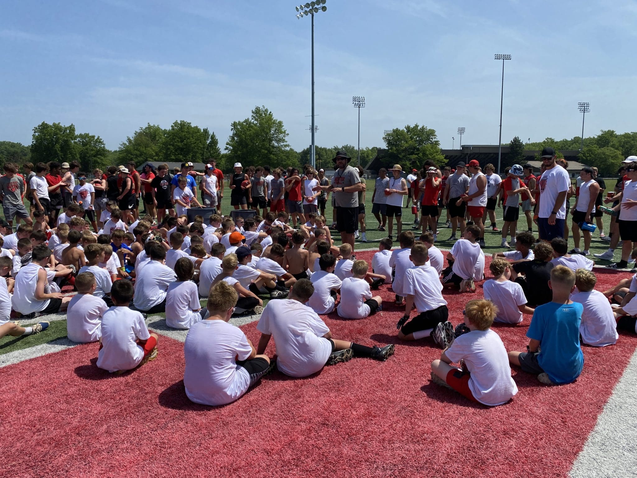 LockerMates Pittsburgh Steelers Youth Football Camp Full Vlog 